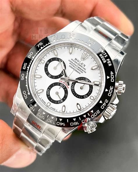 rolex cosmograph daytona men's watch 116500ln|Rolex daytona 116500 panda white.